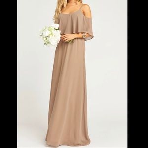 Show Me Your Mumu Caitlin Ruffle Maxi Dress